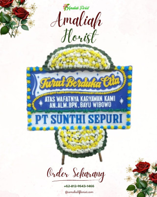 Papan Bunga Duka di Luwu Timur