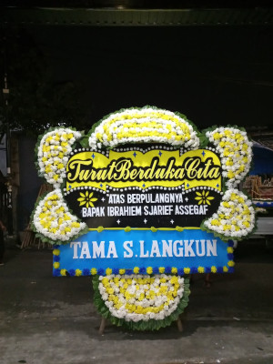 Papan Bunga Duka di Luwu Timur