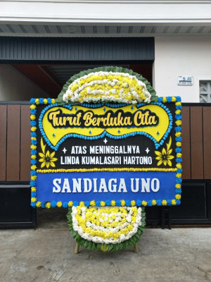 Papan Bunga Duka di Luwu Timur
